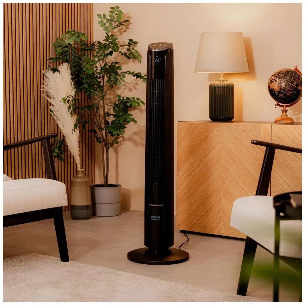 Ventilador de Torre 42'' con Control Remoto, LED, Oscilación y Temporizador 12h de Cecotec 4