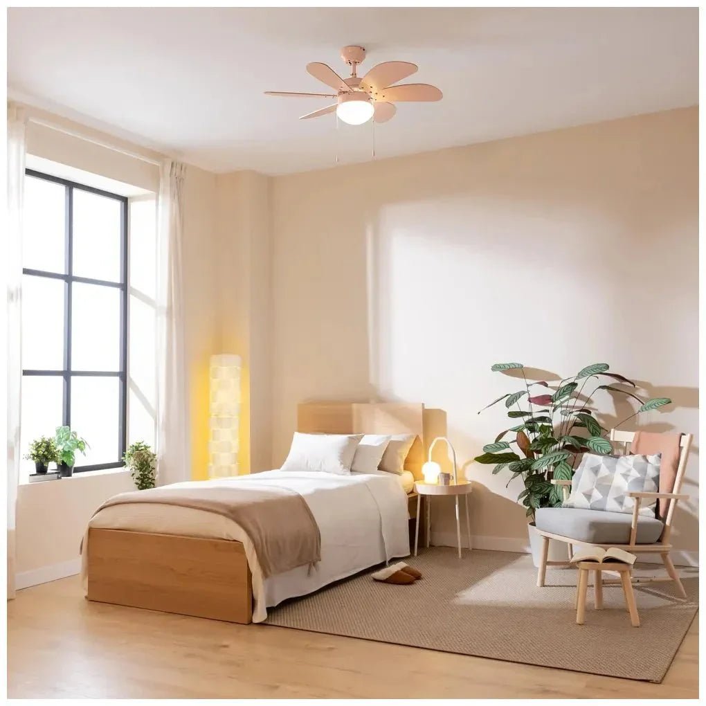 Ventilador de Techo de 50W con Iluminación, 6 Aspas y Función Estacional de Cecotec 3