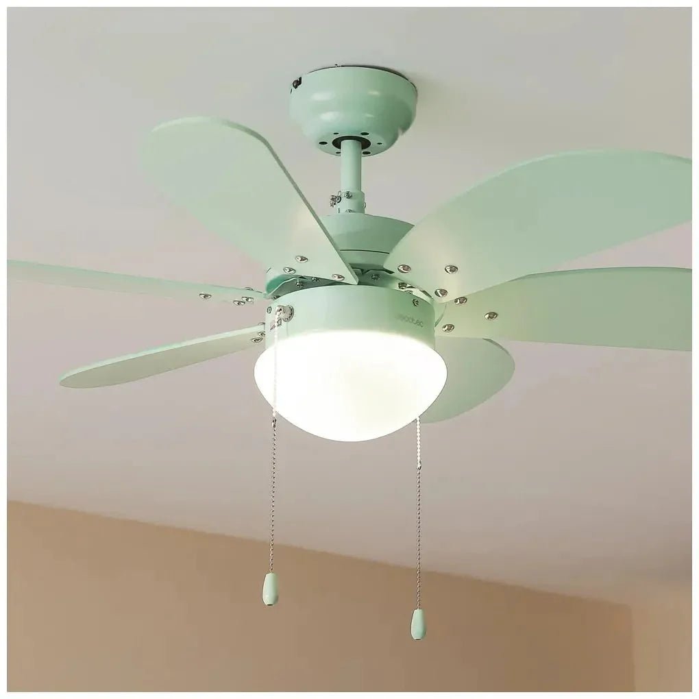 Ventilador de Techo 50W con Lámpara, 6 Aspas y Modo Invierno-Verano de Cecotec 5