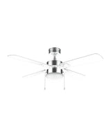 Ventilador de teto 42 com iluminação, 3 velocidades, função sazonal, Cecotec