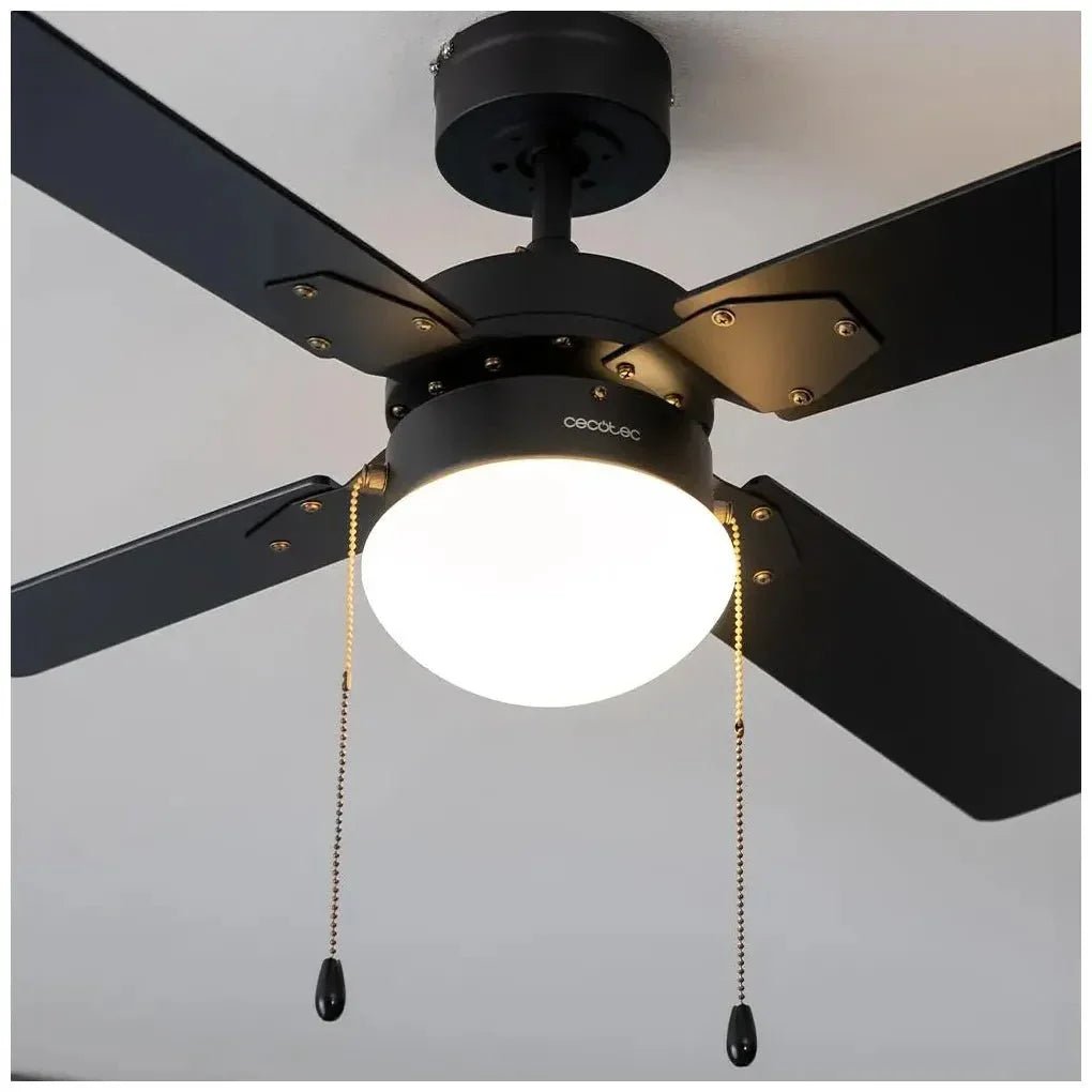 Ventilador de Techo de 42 pulgadas con Iluminación, Tres Niveles de Velocidad y Función Invernal/Estival de Cecotec 5