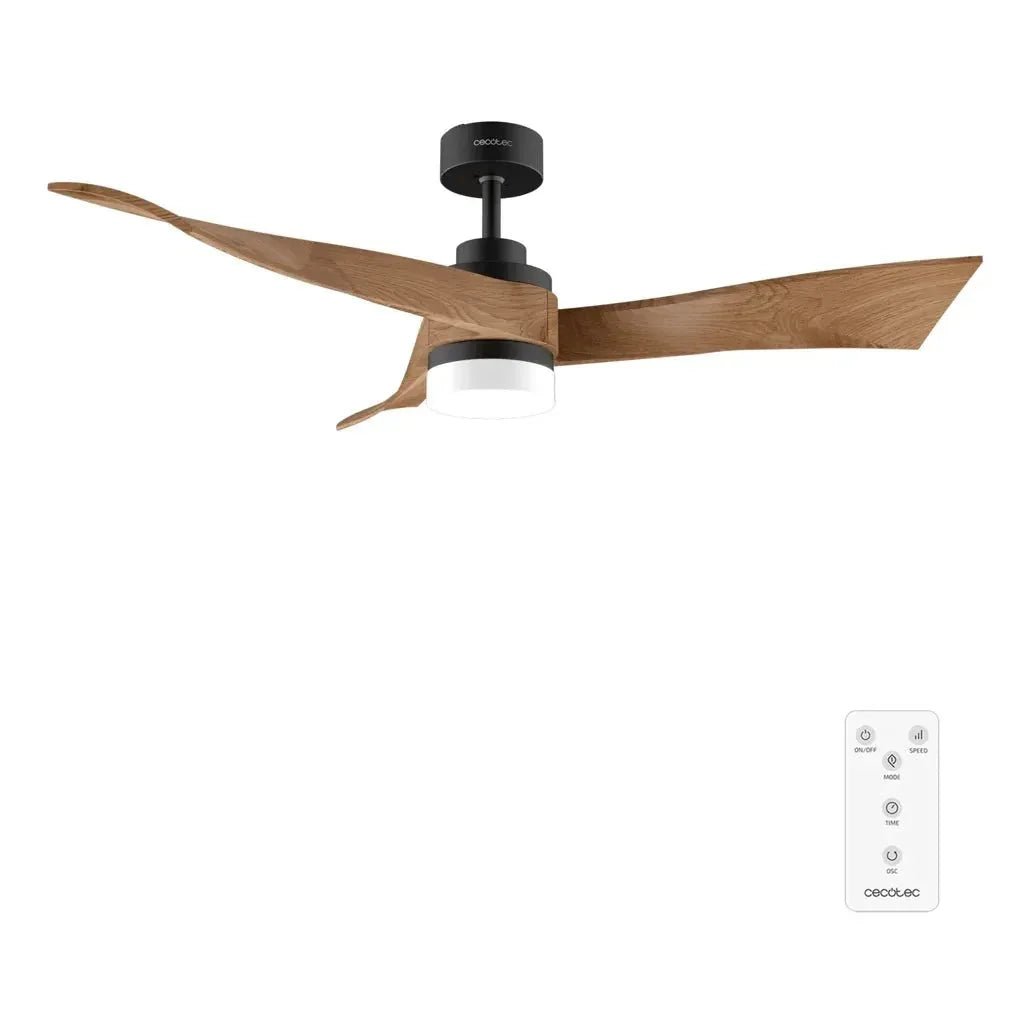 Ventilador de Techo 52'' con Motor DC, Luz LED y Modo Verano/Invierno de Cecotec 2