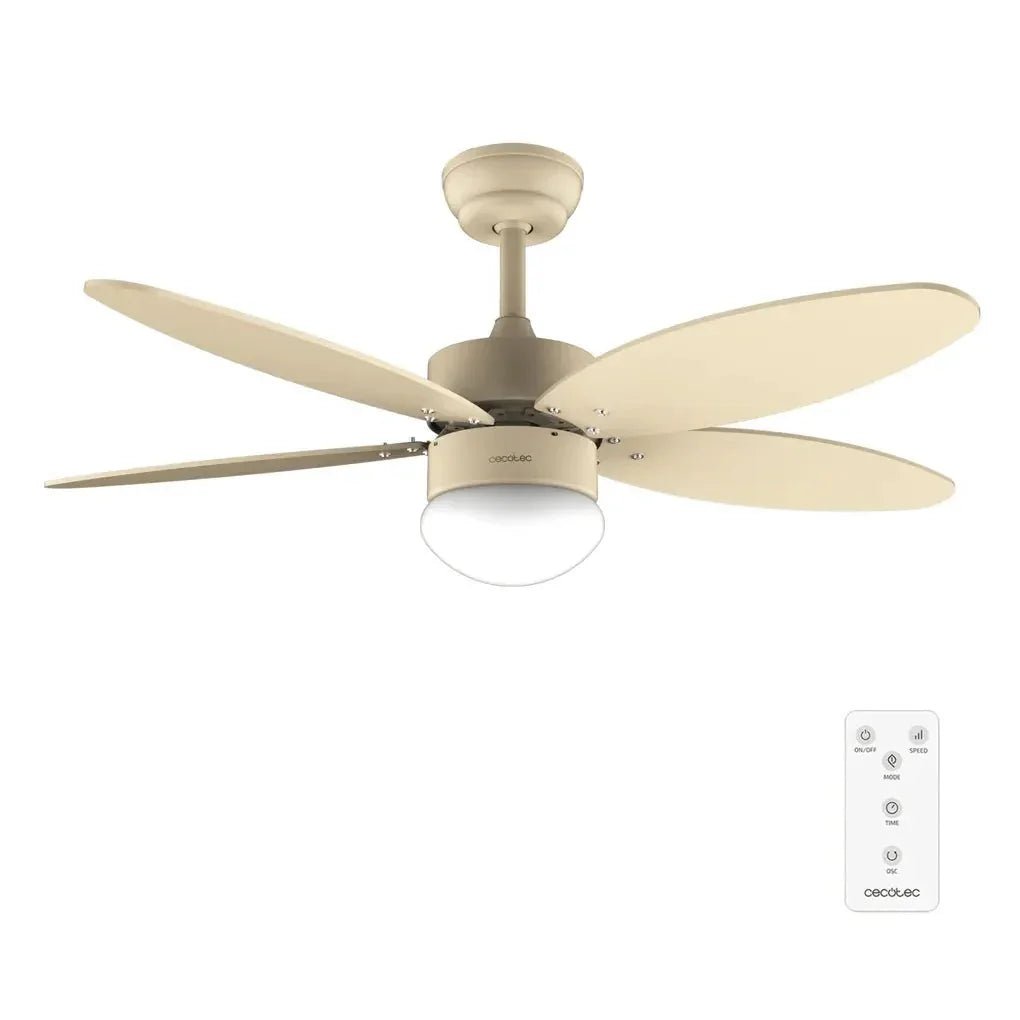Ventilador de Techo LED 40W con Mando, Temporizador y Función Verano/Invierno de Cecotec 2