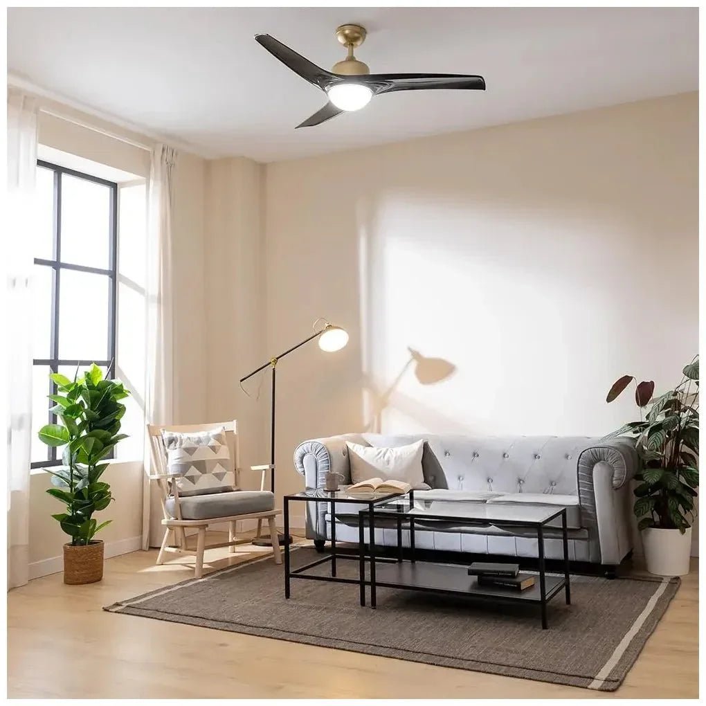 Ventilador de Techo de 52 pulgadas con Iluminación LED, Control Remoto y Función de Temporizador - EnergySilence Aero de Cecotec 4