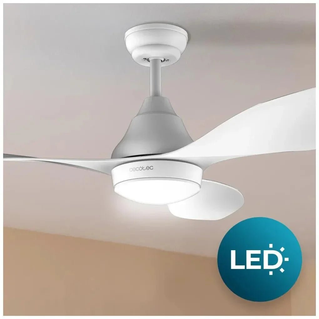 Ventilador de Techo EnergySilence Aero 5200 White: Frescura y Luz con Control Remoto de Cecotec 5