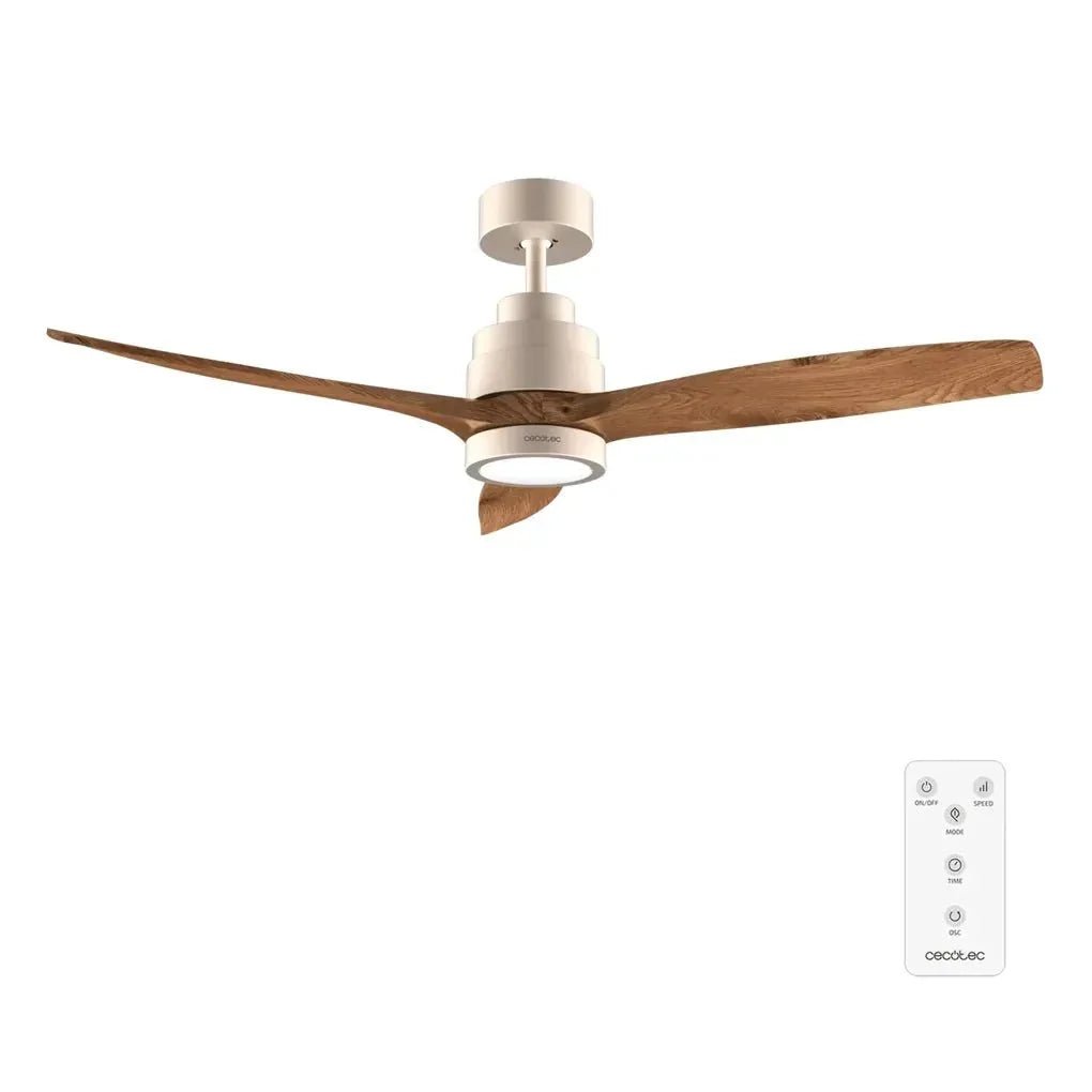 Ventilador de Techo EnergySilence Aero 5295: Eficiencia, Silencio y Luz LED de Cecotec 2