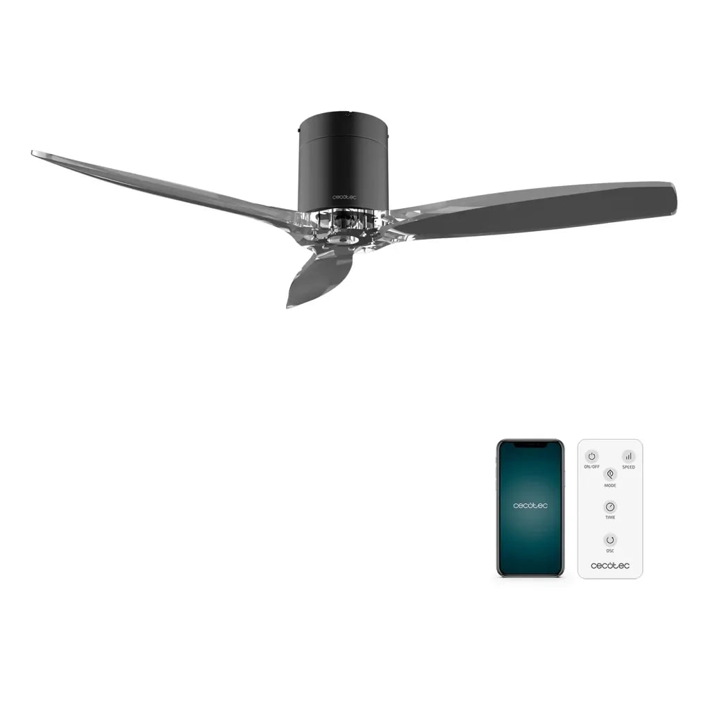 Ventilador de Techo 52'' EnergySilence Aero 5285: Silencioso, Eficiente y Versátil de Cecotec 2