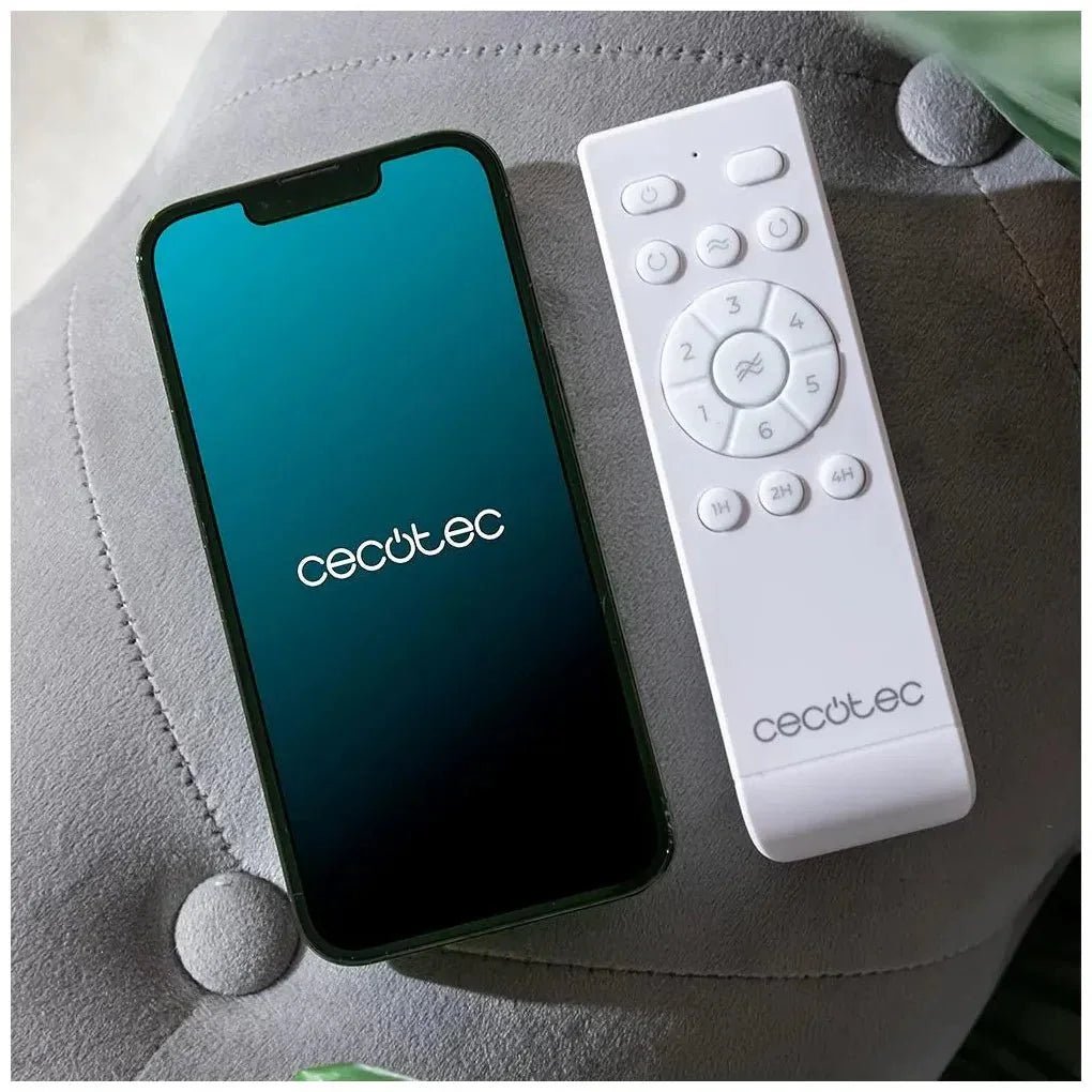 Ventilador de Techo 52 pulgadas con Wi-Fi, Motor Silencioso, IP44, 6 Velocidades y Temporizador de Cecotec 8