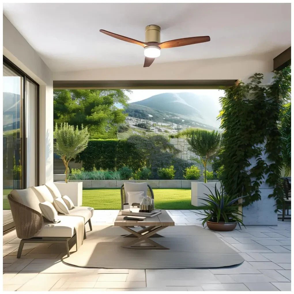 Ventilador de Techo Smart de 52 pulgadas con Iluminación LED, Conectividad Wi-Fi y Resistencia IP44 de Cecotec 4