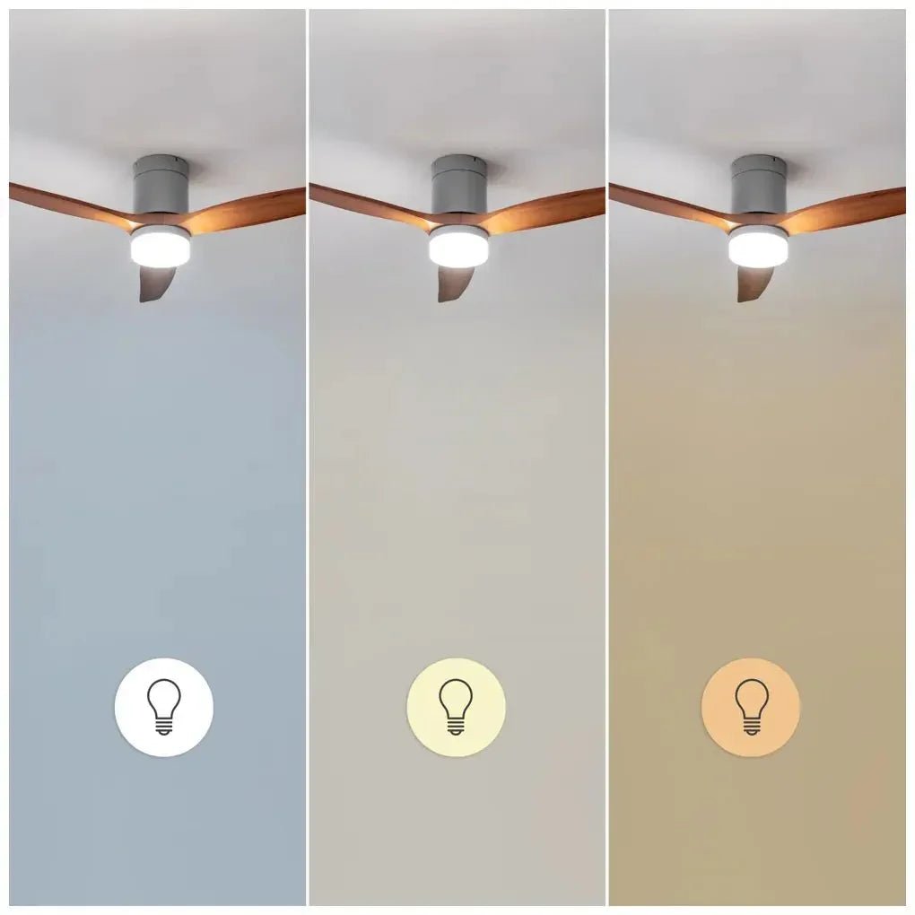 Ventilador de Techo 52'' con Luz LED, Wi-Fi, IP44 y Modo Invierno/Verano de Cecotec 9