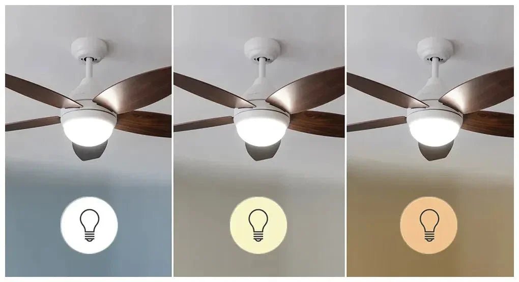 Ventilador de Techo 42'' con Luz LED, Mando y Función Verano/Invierno de Cecotec 11