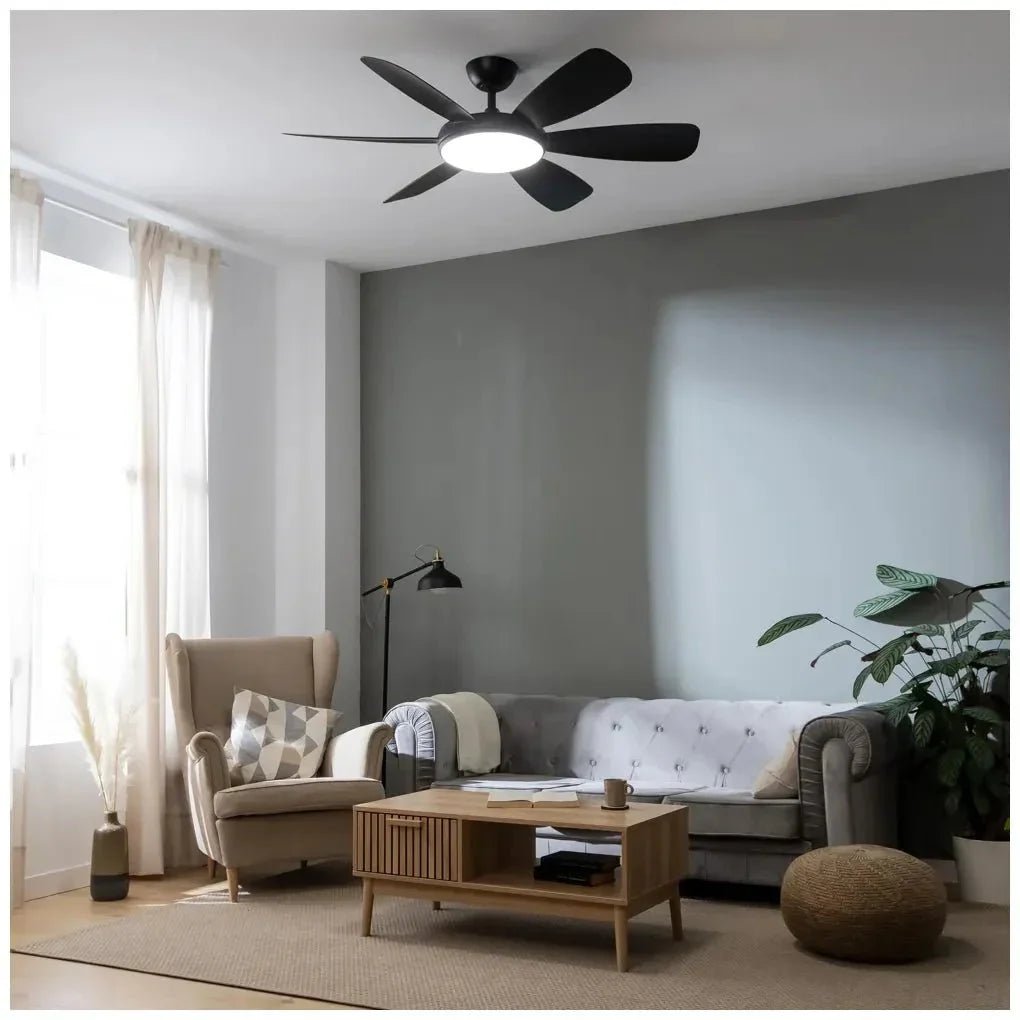 Ventilador de Techo de 52 pulgadas: Motor DC, Iluminación LED y Función Invierno-Verano de Cecotec 4