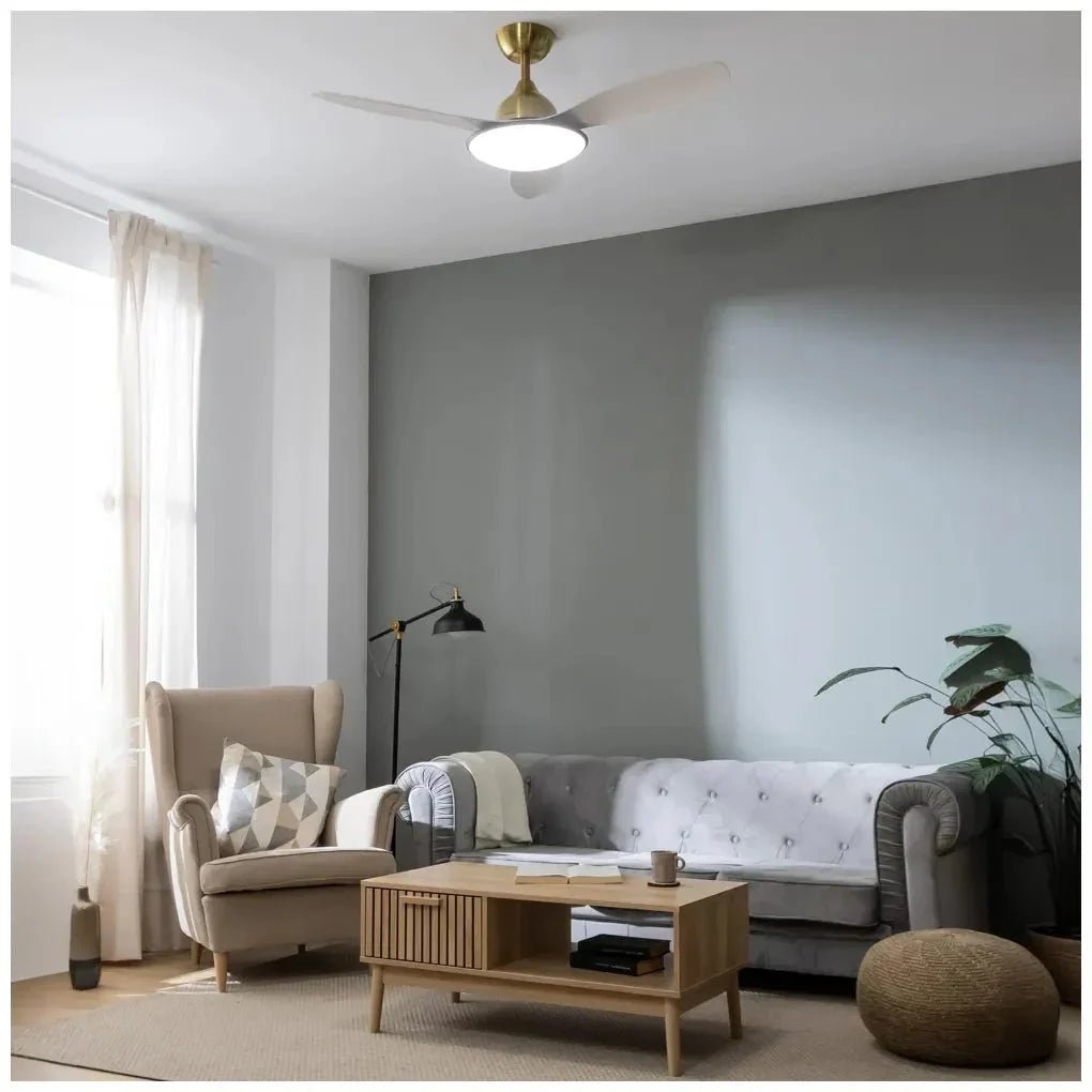 Ventilador de Techo 48 pulgadas con Motor DC, Luz LED y Control Remoto para Todo el Año de Cecotec 4