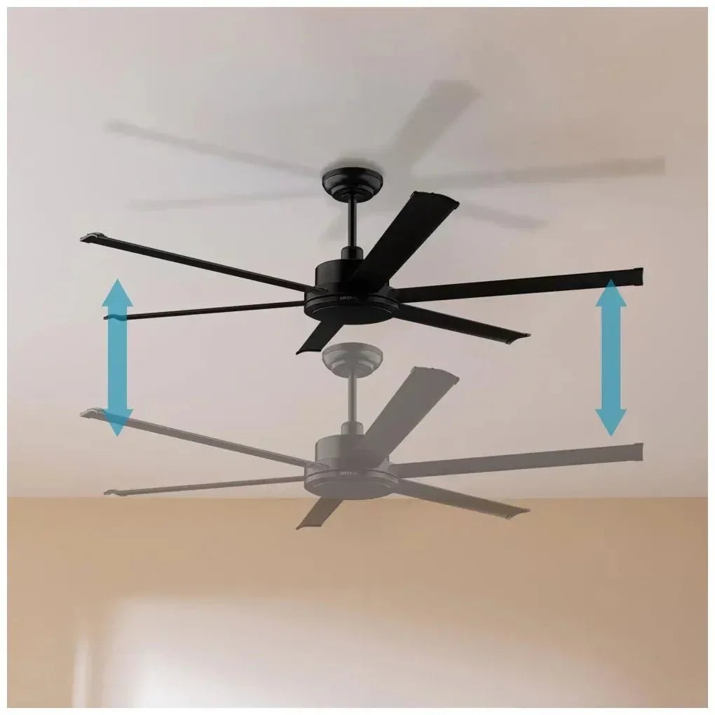 Ventilador de Techo Silencioso 100 pulgadas con Motor DC, Mando y Modo Invierno/Verano de Cecotec 10