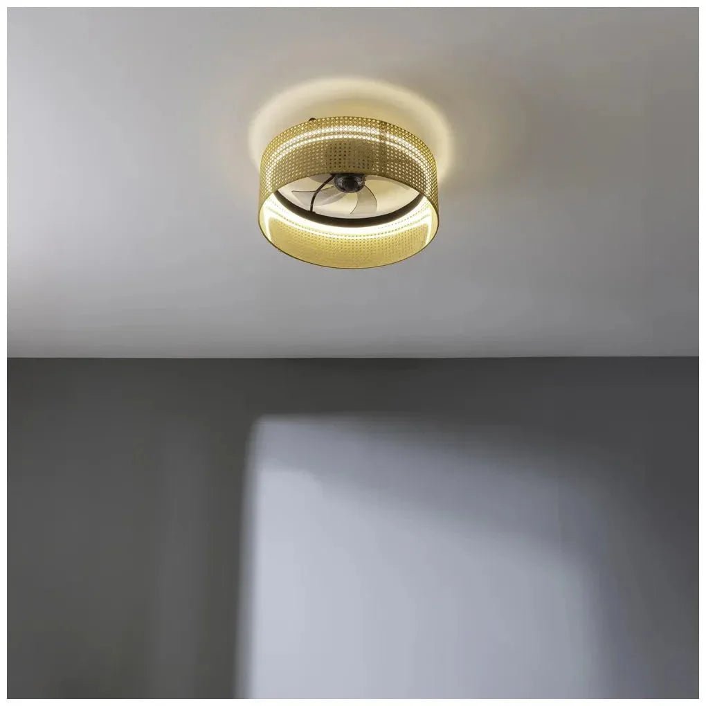 Ventilador de Techo Beige con Motor DC, Luz LED y Control Remoto de Cecotec 3