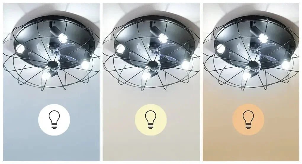 Ventilador de Techo con Lámpara y Motor DC, Diseño Moderno y Funcionalidad Avanzada de Cecotec 12