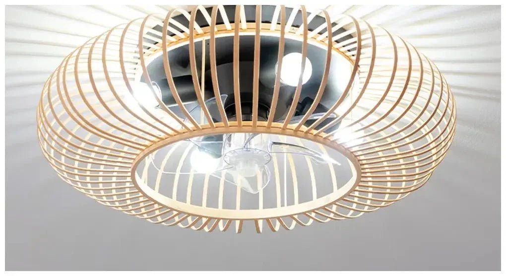 Ventilador de Techo con Lámpara y Motor DC, Diseño Moderno y Función Invierno/Verano de Cecotec 10