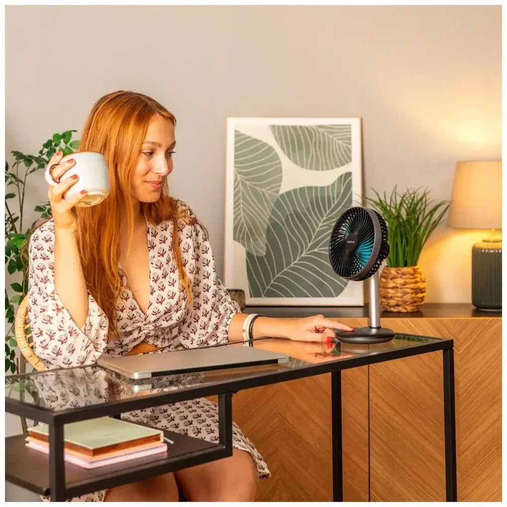 Ventilador de Sobremesa Portátil 4000mAh con Control Táctil y 4 Velocidades de Cecotec 3