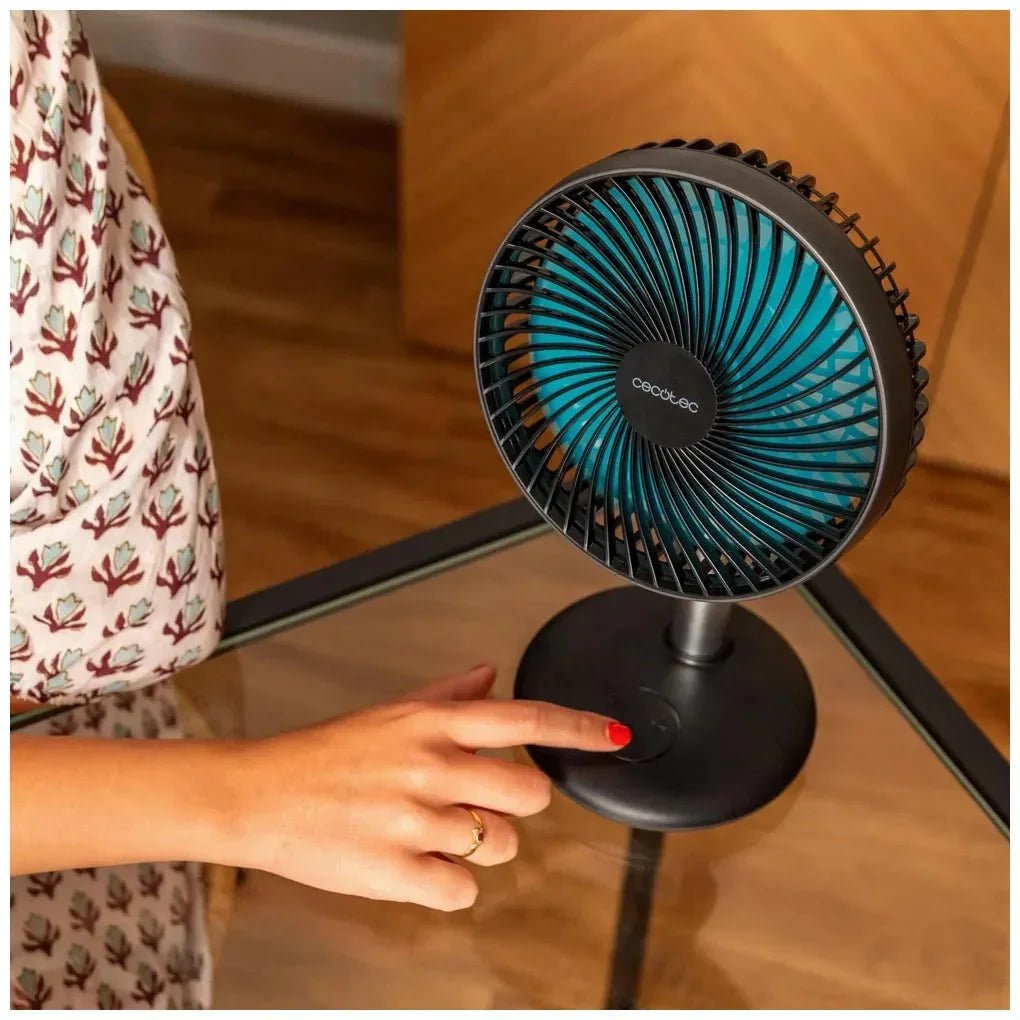 Ventilador de Sobremesa Portátil 4000mAh con Control Táctil y 4 Velocidades de Cecotec 5