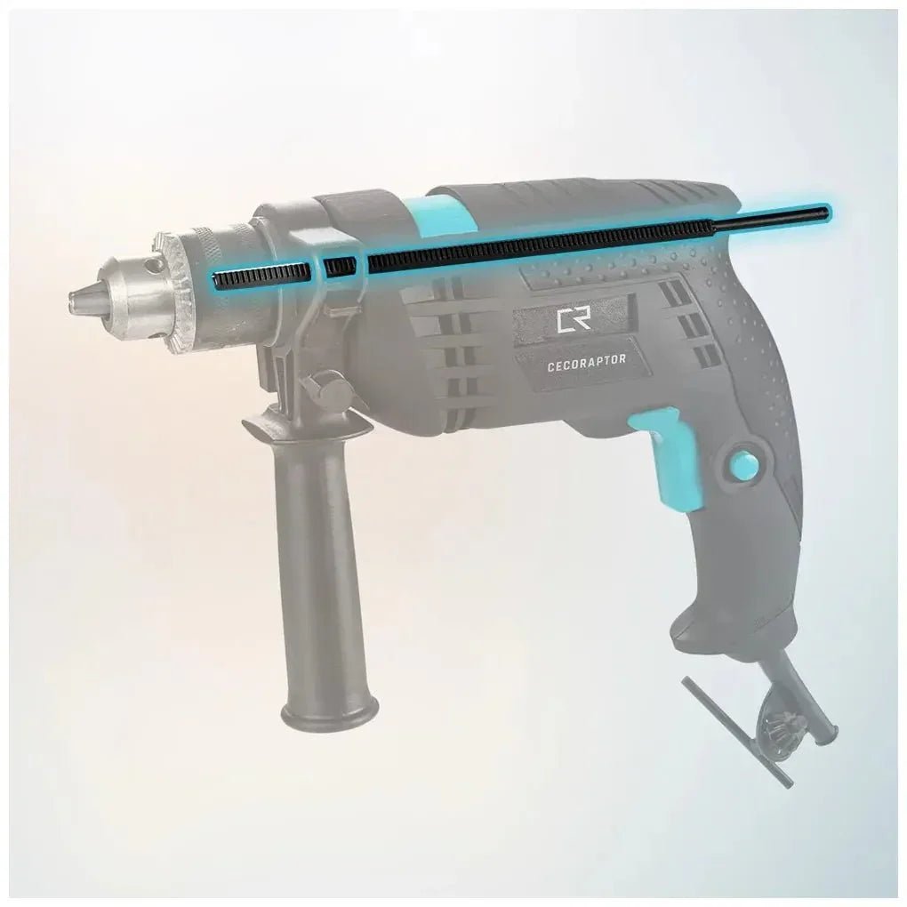 Taladro Percutor 850W con Acción Potente y Diseño Ergonómico para Bricolaje de Cecotec 8