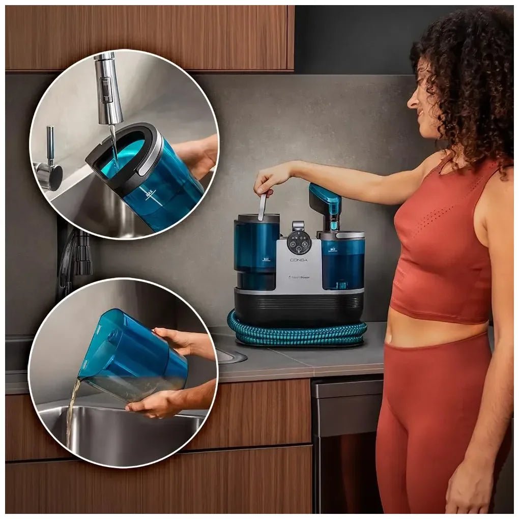 Potente Limpiatapicerías y Ventanas Conga 7000: Eficiencia y Limpieza Impecable de Cecotec 10