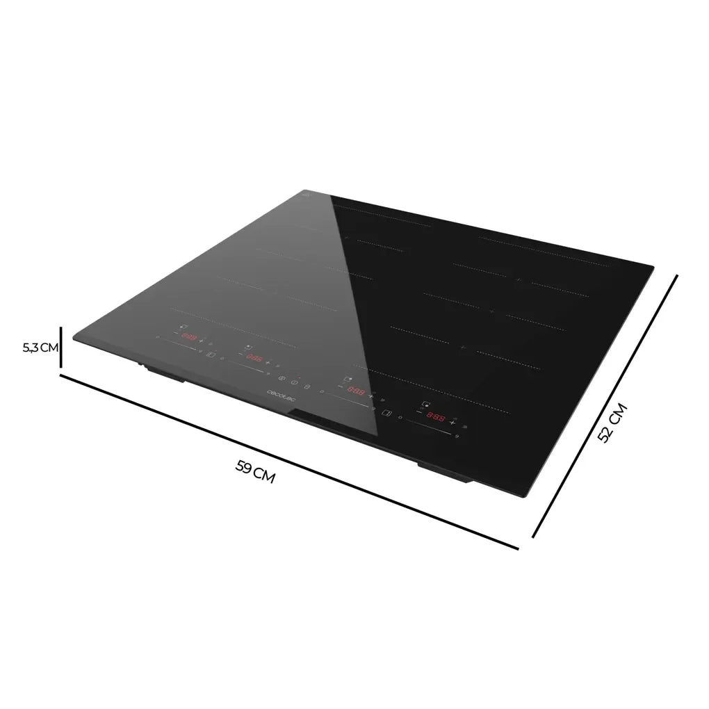 Placa de Inducción TotalFlex 7400W: Potencia, Seguridad y Versatilidad de Cecotec 3