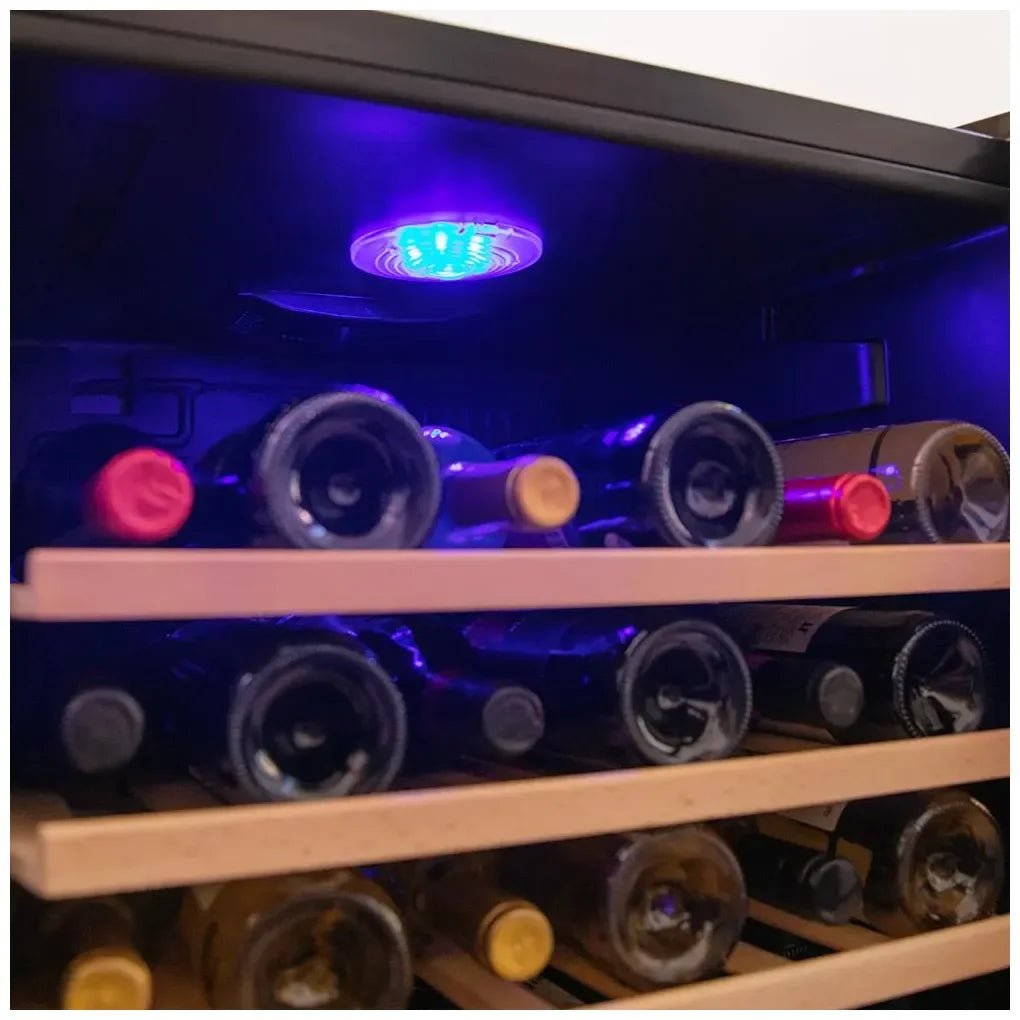 Vinoteca Bolero GrandSommelier 4850 Black: Elegancia y Eficiencia para 48 Botellas de Cecotec 7