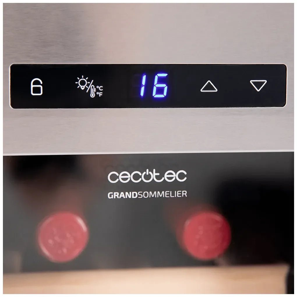 Vinoteca Bolero GrandSommelier 1270: Elegancia y Eficiencia para 12 Botellas de Cecotec 9