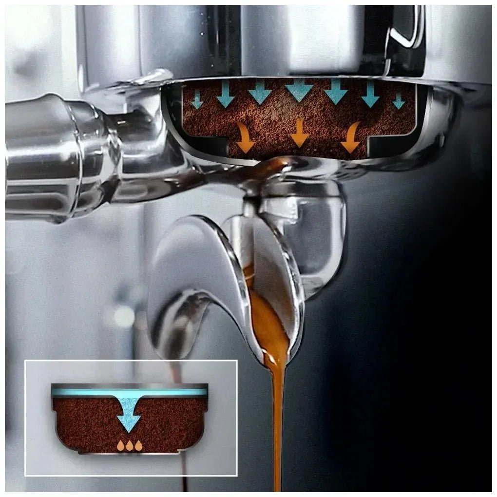 Cafetera Espresso Profesional Baristeo Brava: Crema Perfecta y Sabor Equilibrado de Cecotec 3