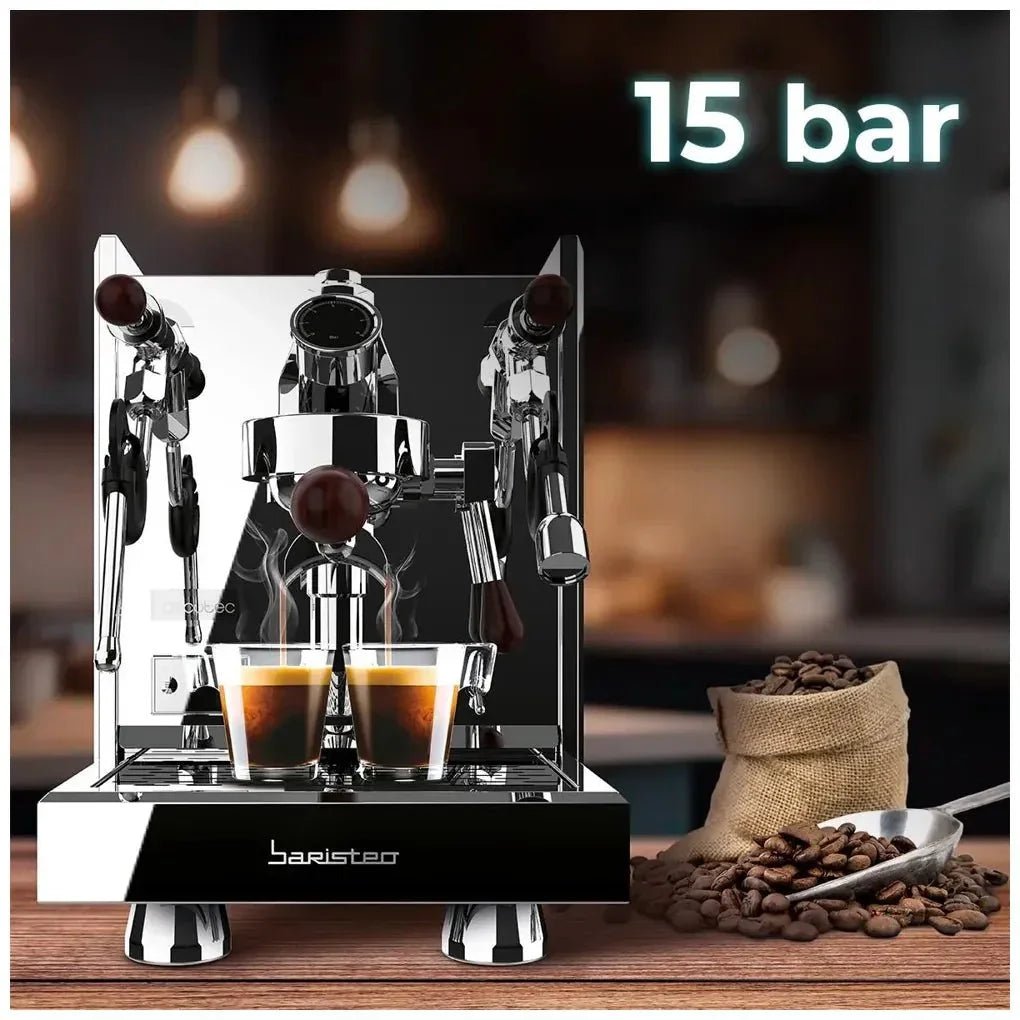 Cafetera Espresso Profesional Baristeo Iconic: Sabor y Crema Perfectos para Baristas de Cecotec 4