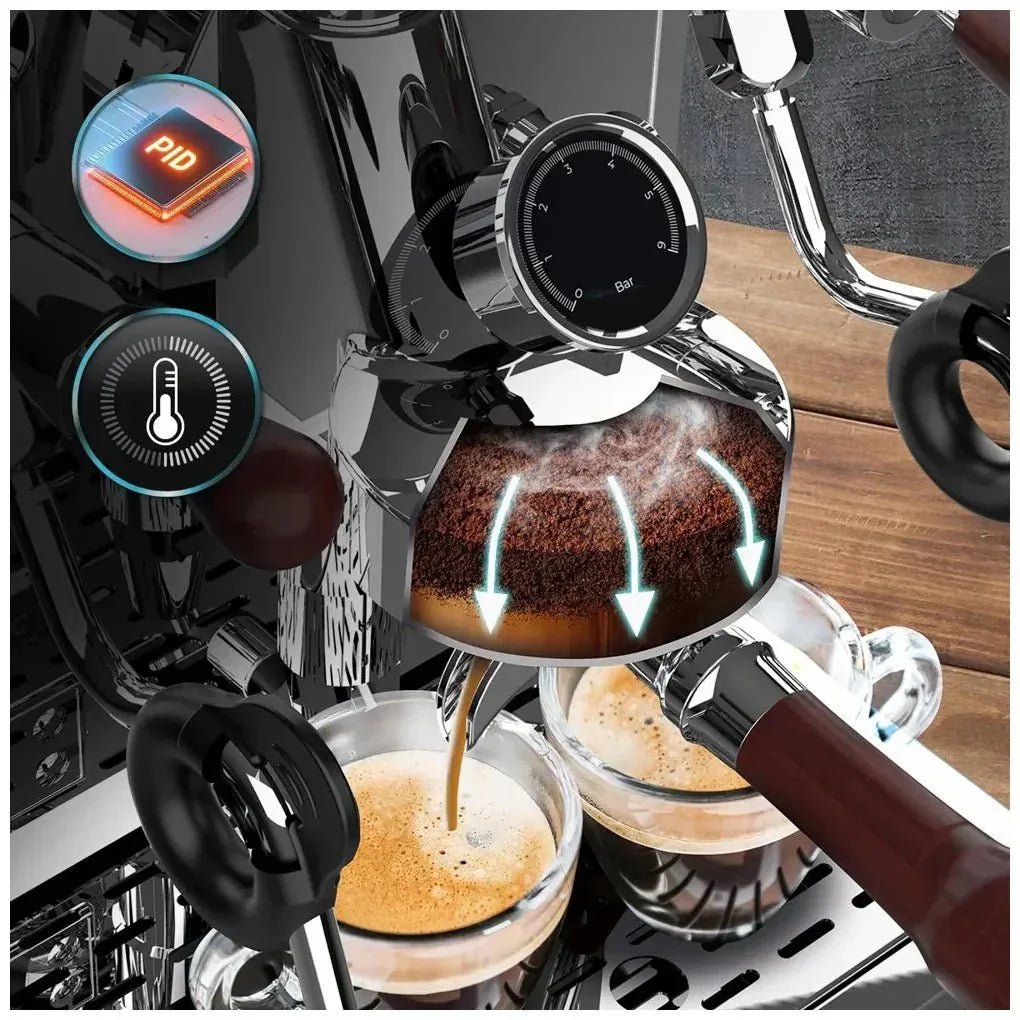 Cafetera Espresso Profesional Baristeo Iconic: Sabor y Crema Perfectos para Baristas de Cecotec 7