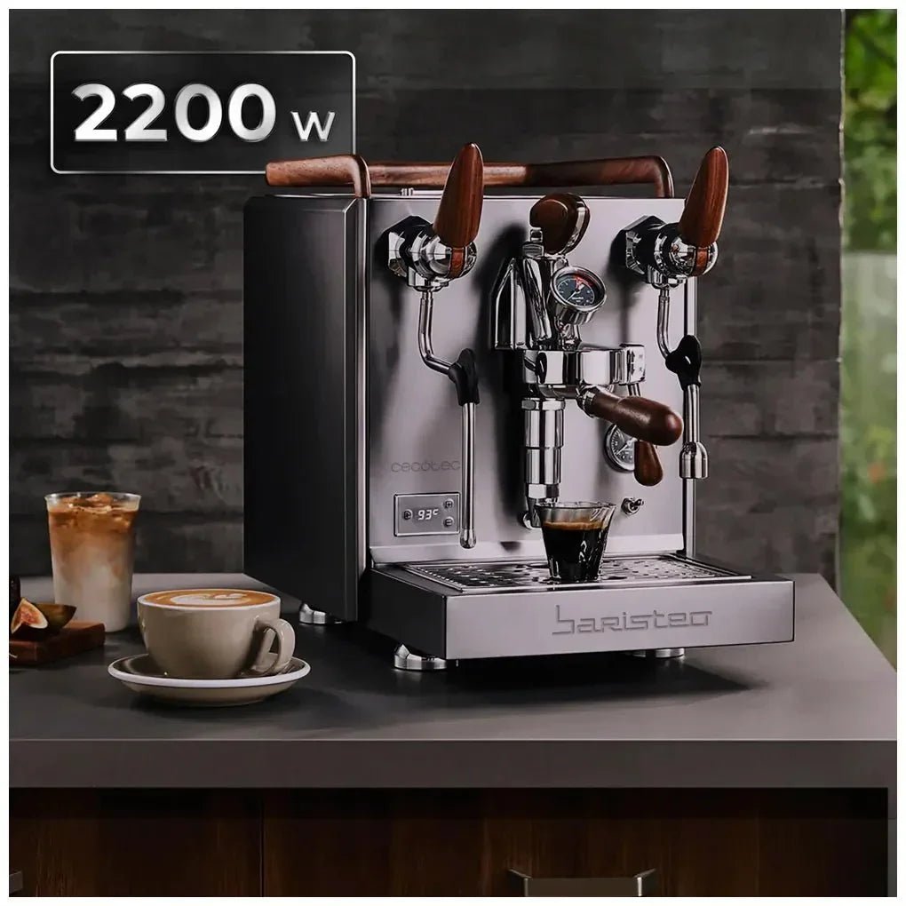 Cafetera Espresso Profesional Baristeo Excelsa: Calidad y Control para Baristas de Cecotec 12