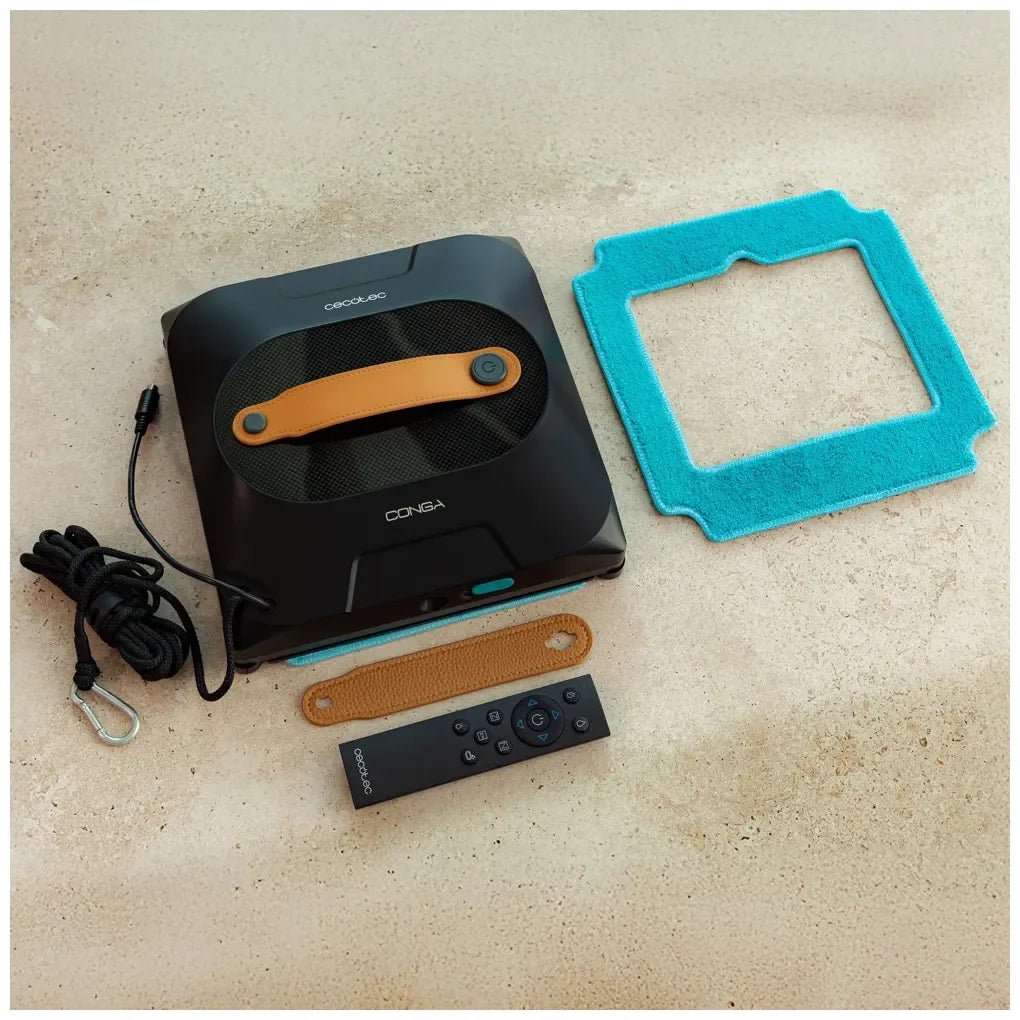Robot Limpiacristales 3 en 1: Pulveriza, Limpia y Seca para Ventanas Grandes de Cecotec 4