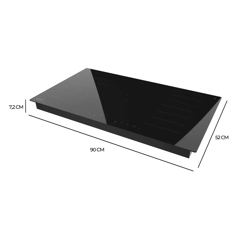Placa de Inducción FullFlex90: Potencia, Flexibilidad y Diseño Moderno de Cecotec 3