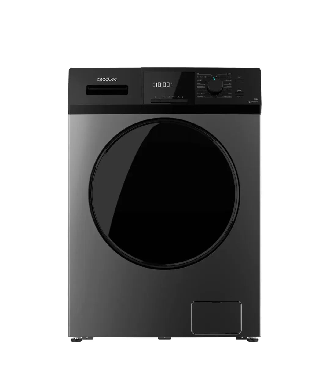 Lavadora Bolero DressCode 12410 Inverter Steel Cecotec de Cecotec