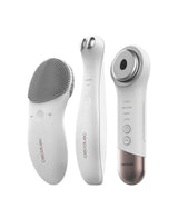 Set de Soin du Visage FaceCare SkinRoutine avec nettoyant anti-cernes masseur facial et kit bandeau et bracelets Cecotec