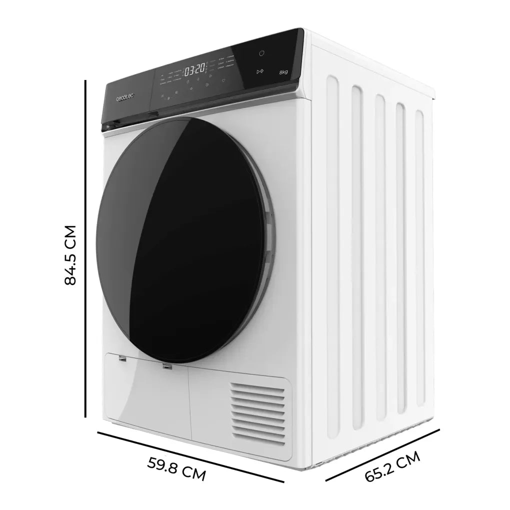 Secadora Bolero DressCode Dry 8400 Max: Eficiencia A++ y 15 Programas Innovadores de Cecotec 3