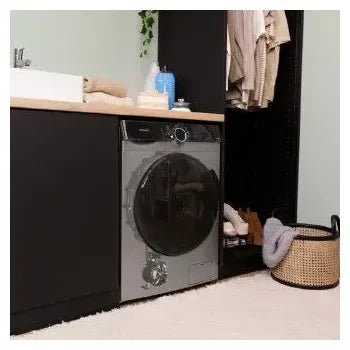 Lavadora de 12 kg de capacidad con 14 programas bolero dresscode 121000 steel de Cecotec 2