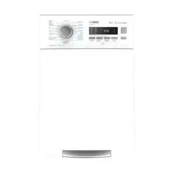 Lavadora blanca con carga superior para 8 kg bolero dresscode top 80 inverter de Cecotec 2
