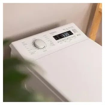 Lavadora blanca con carga superior para 8 kg bolero dresscode top 80 inverter de Cecotec 3