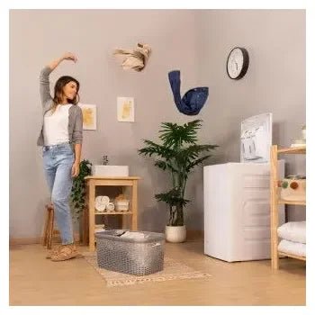 Lavadora blanca con carga superior para 8 kg bolero dresscode top 80 inverter de Cecotec 7