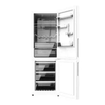 Frigorífico con congelador de cristal blanco bolero coolmarket combi 322 white cristal e de Cecotec 2