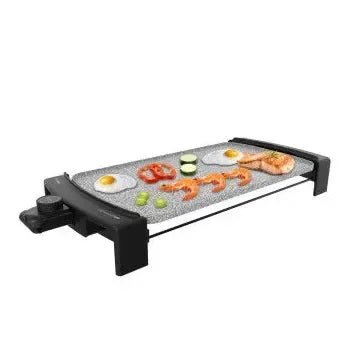 Grill eléctrico con revestimiento de piedra y termostato ajustable tasty&grill 3000 de Cecotec 2