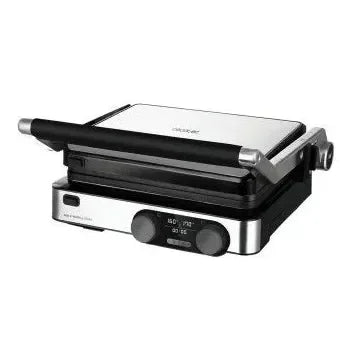 Parrilla eléctrica de 2000 w con revestimiento de aluminio fundido y placas extraíbles rock´ngrill dual de Cecotec 2
