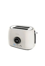 Digital vertical toaster with XL slot and 800W in beige - Cecotec ClassicToast 8000