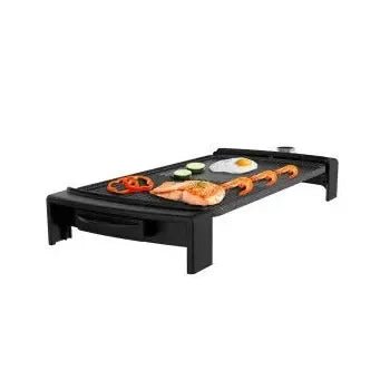 Grill eléctrico con revestimiento antiadherente y superficie mixta tasty&grill 2500 de Cecotec 2