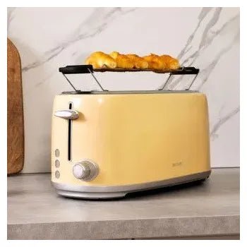 Tostadora retro con 2 ranuras y capacidad para 4 tostadas acabado beige toast&taste 1600 retro double beige de Cecotec 7