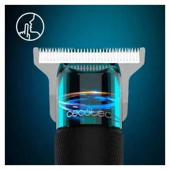 Perfiladora inalámbrica de diseño ergonómico con cuchilla afilada y 4 peines guía Bamba de Cecotec 6