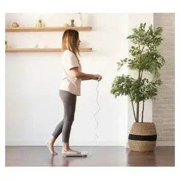 Báscula de baño con barra para medición Surface precisión 10600 Smart Healthy Pro Beige de Cecotec 7