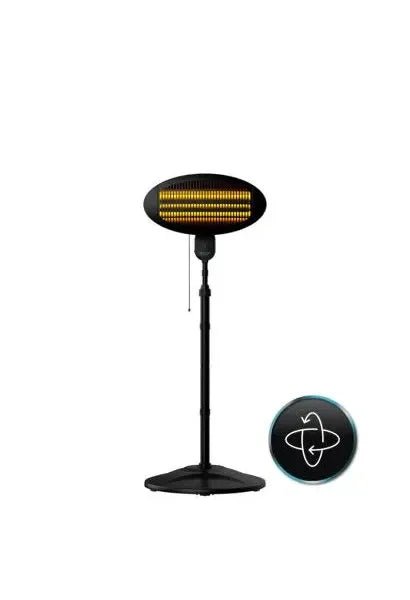 Calefactor de cuarzo infrarrojo eléctrico de exterior ready warm 8100 power quartz de Cecotec 6